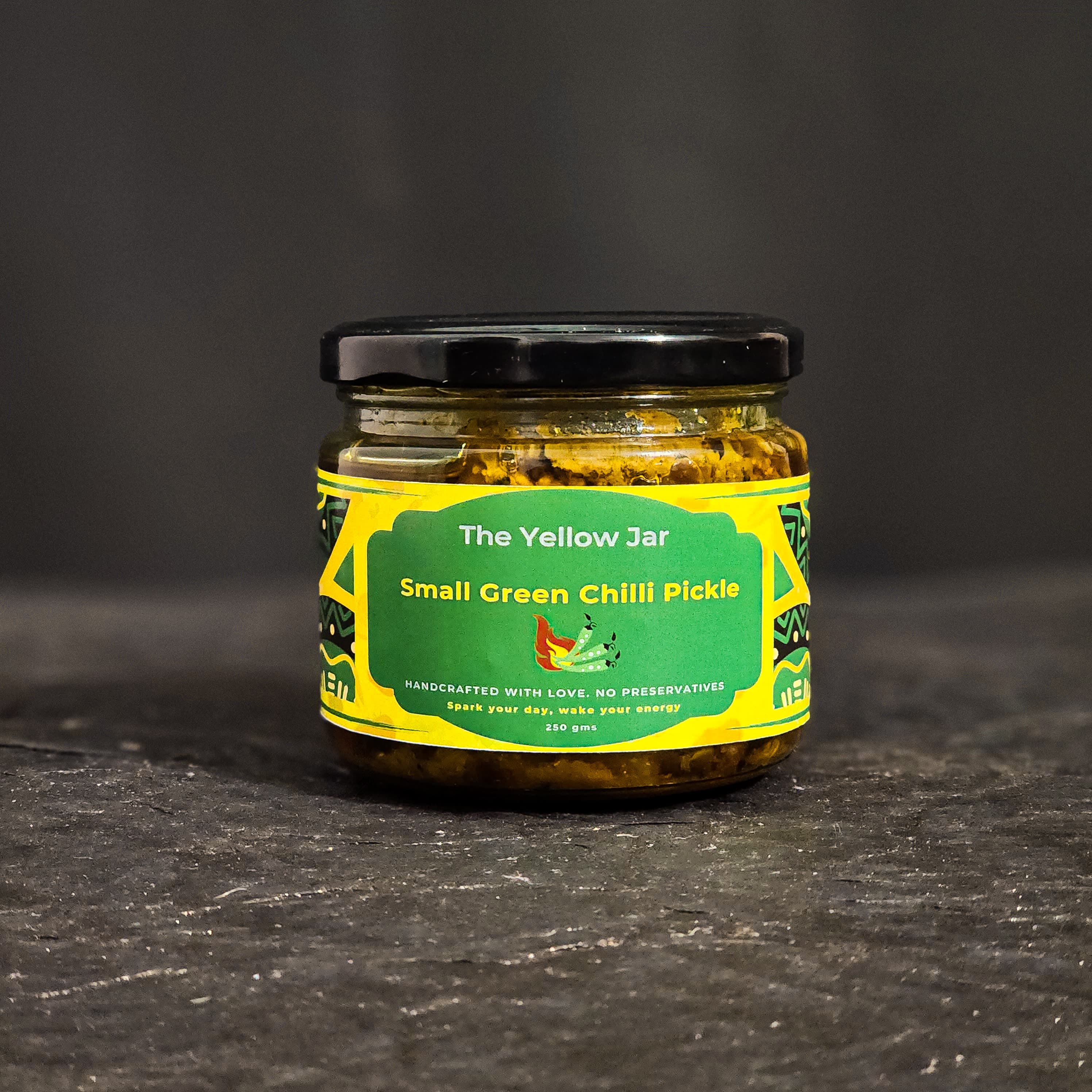 Small Green Chilli Pickle